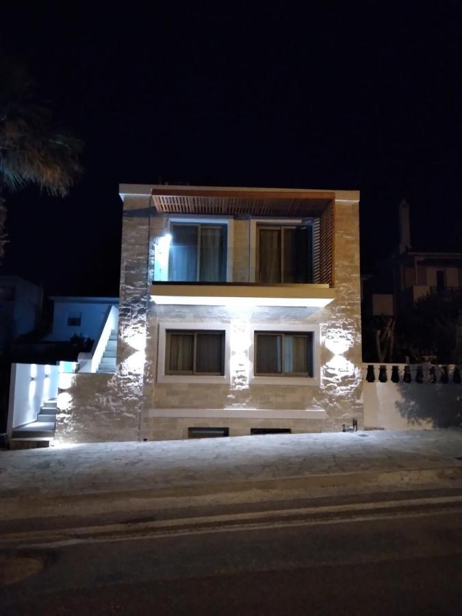 Thronos Aqua Residence A Sea View Luxury Villa Pachia Ammos Exteriör bild