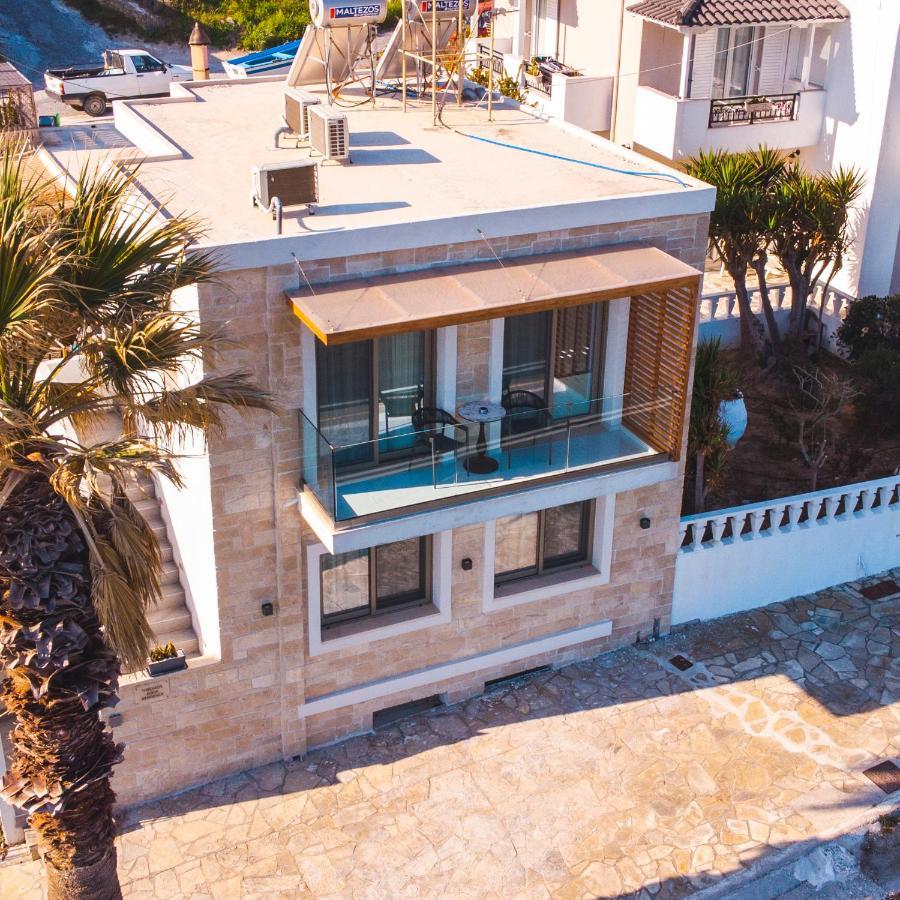 Thronos Aqua Residence A Sea View Luxury Villa Pachia Ammos Exteriör bild