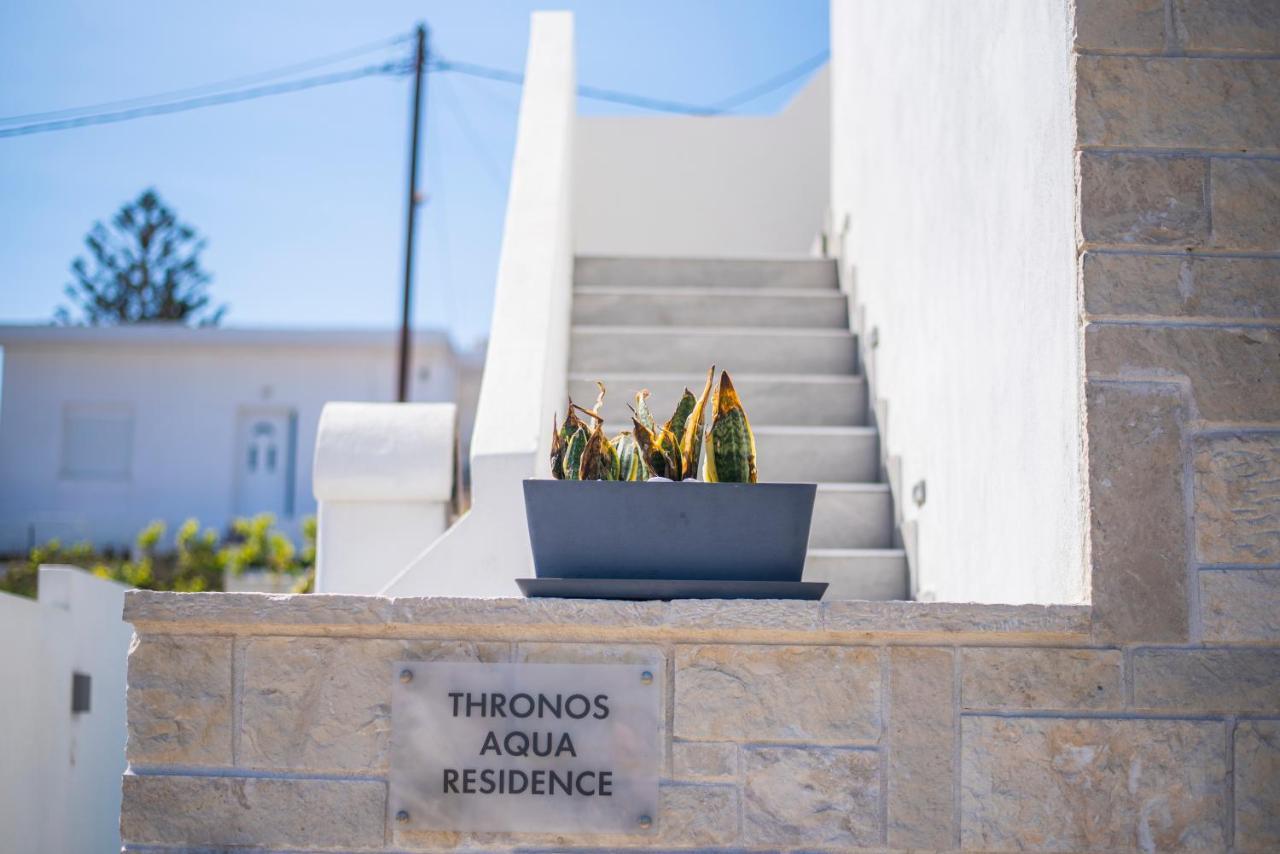 Thronos Aqua Residence A Sea View Luxury Villa Pachia Ammos Exteriör bild