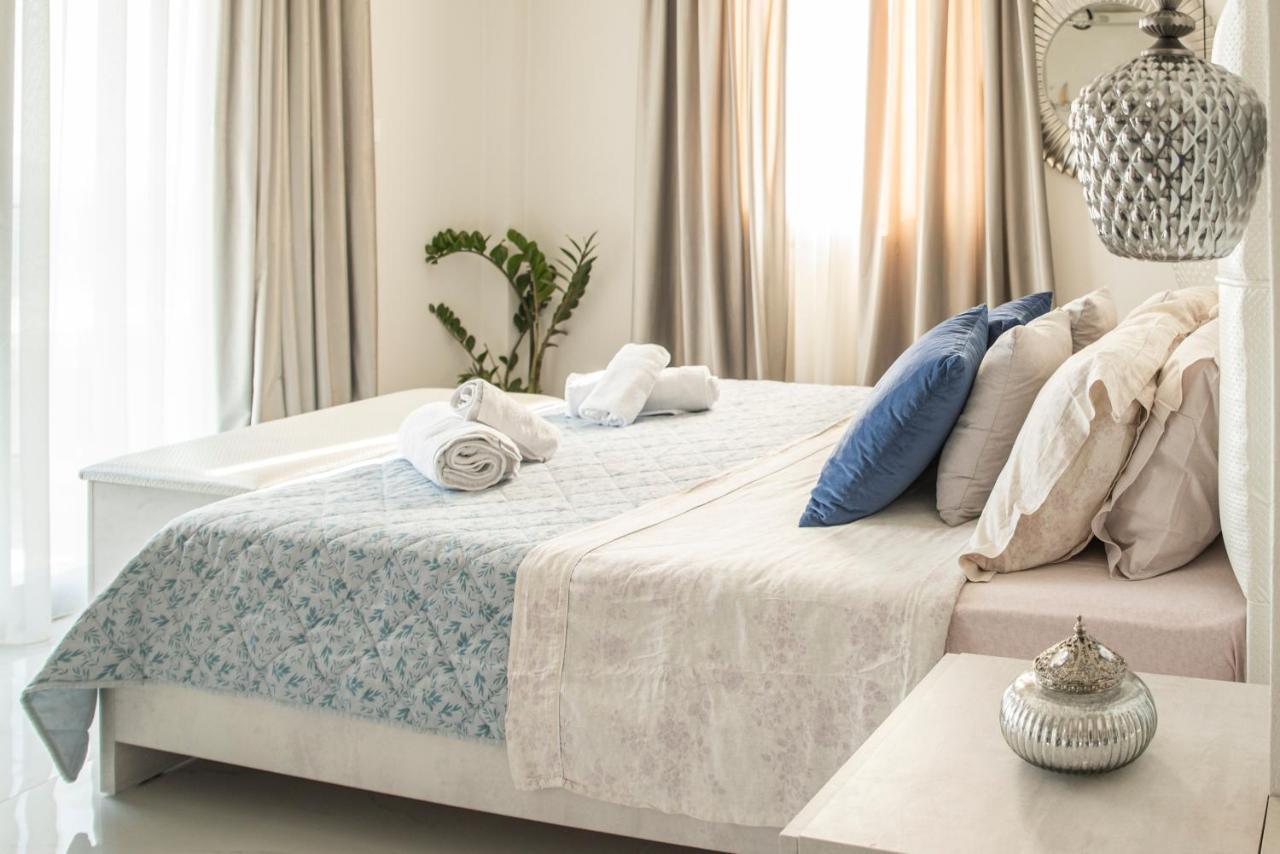 Thronos Aqua Residence A Sea View Luxury Villa Pachia Ammos Exteriör bild